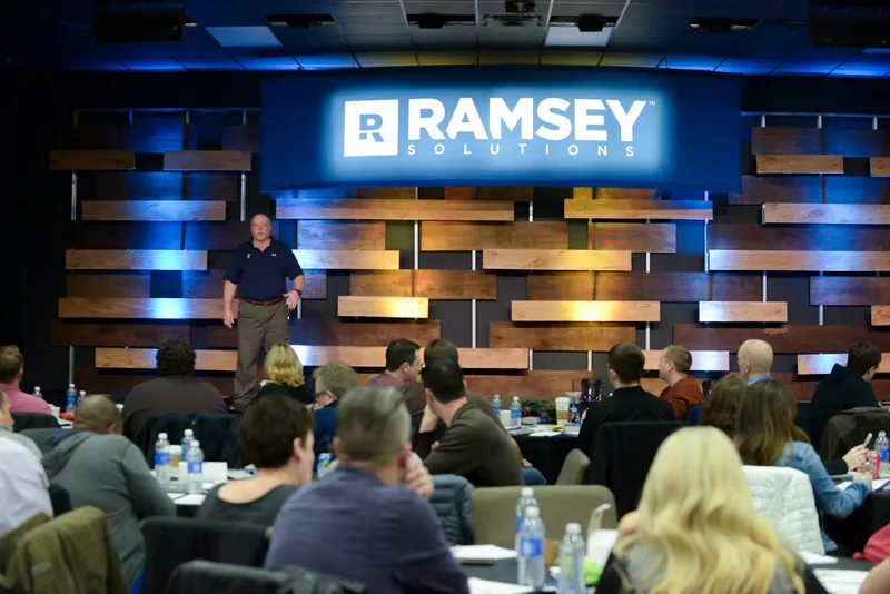 Mike Cohn speaking at Ramsey Solutions